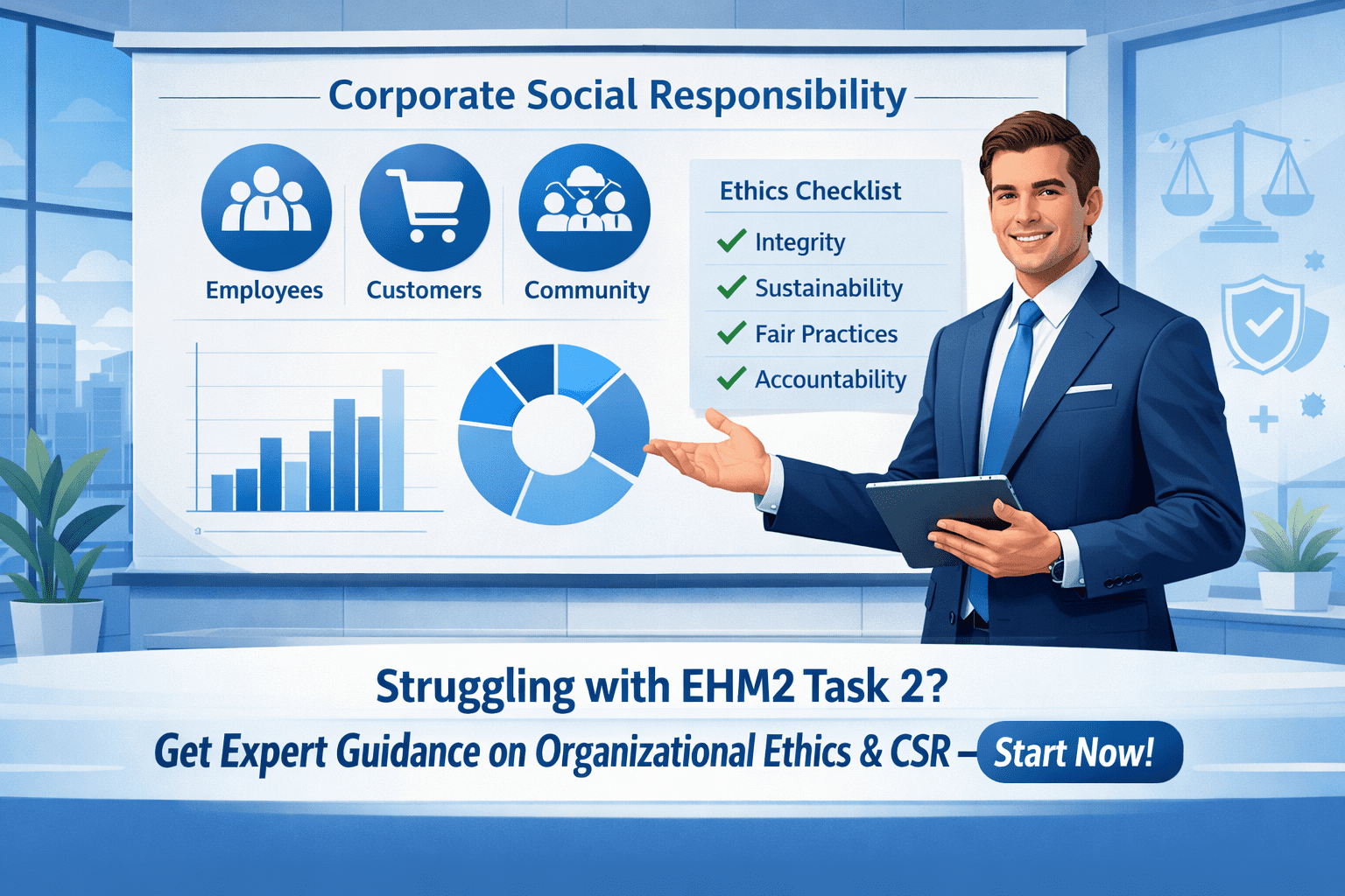EHM2 Task 2: Developing Organizational Ethics And Socially Responsible Behavior