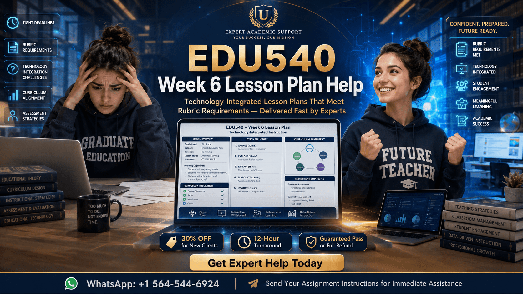 EDU540 Week 6 Lesson Plan Help