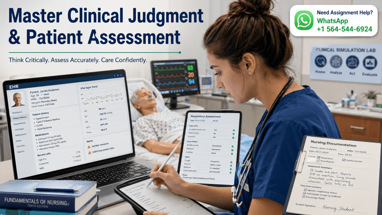 XH3002 Clinical Judgment Through Assessment