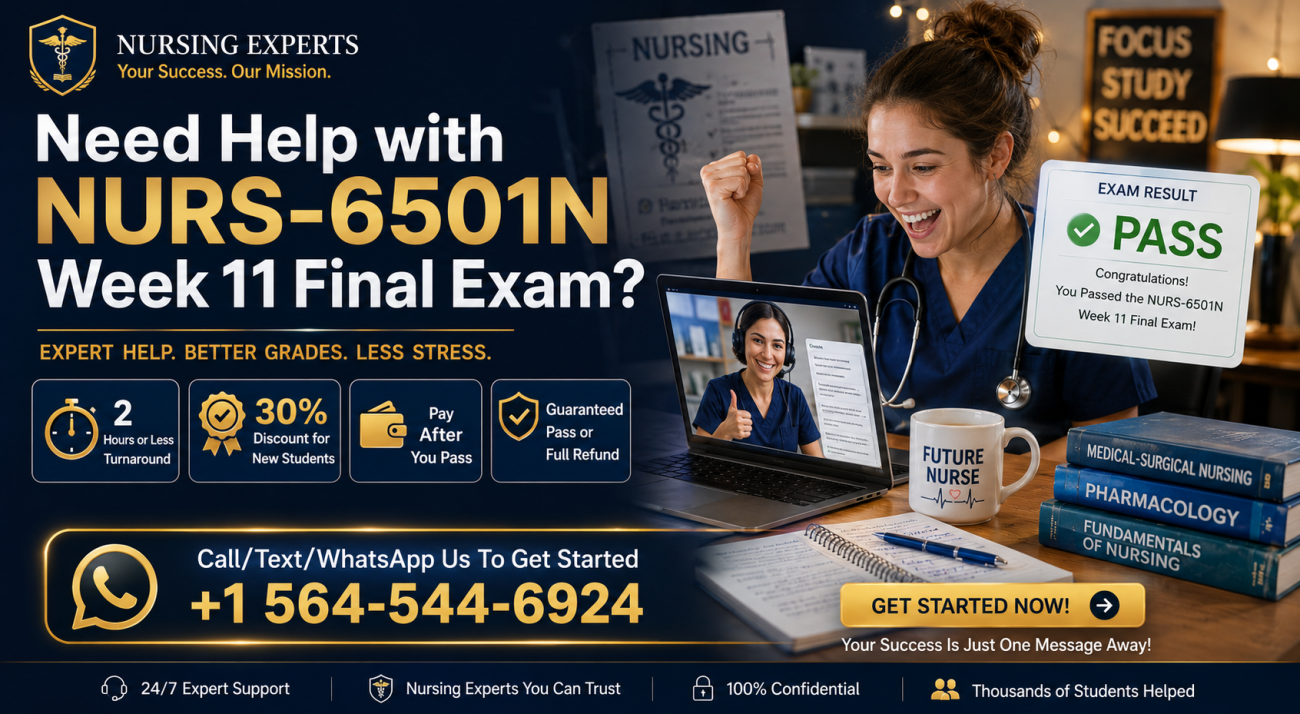 NURS-6501N Week 11 Final Exam