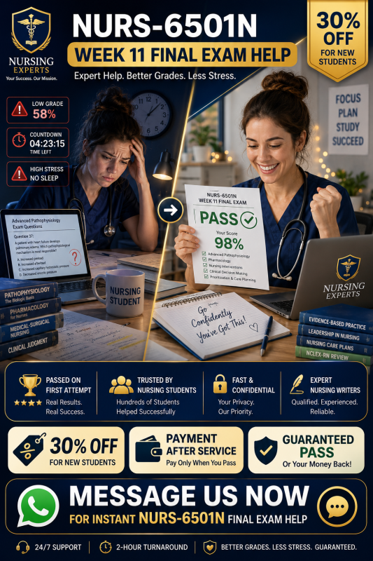 NURS-6501N Final Exam