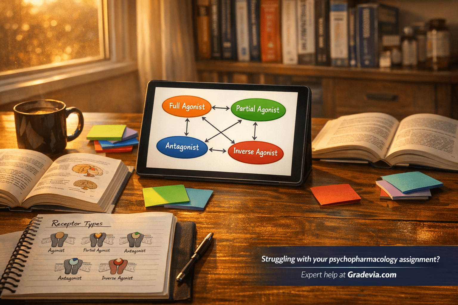 Psychopharmacology Scavenger Hunt Concept Map
