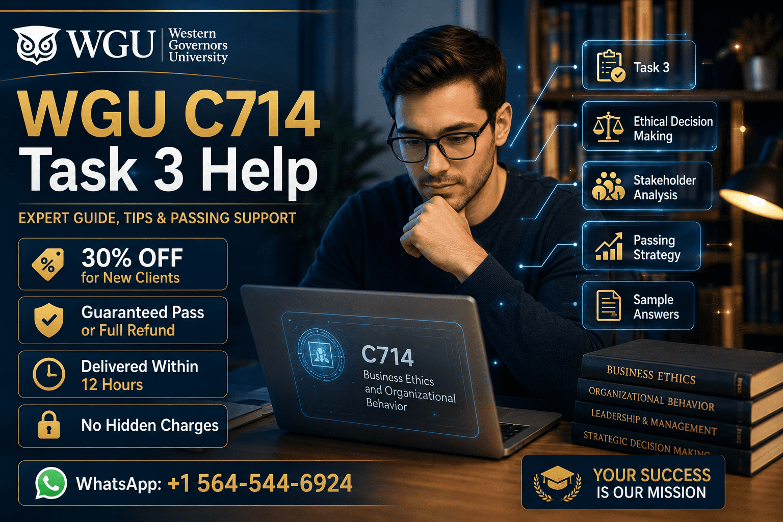 WGU C714 TASK 3: How to Pass Your Business Strategy Presentation on First Attempt + Sample Paper