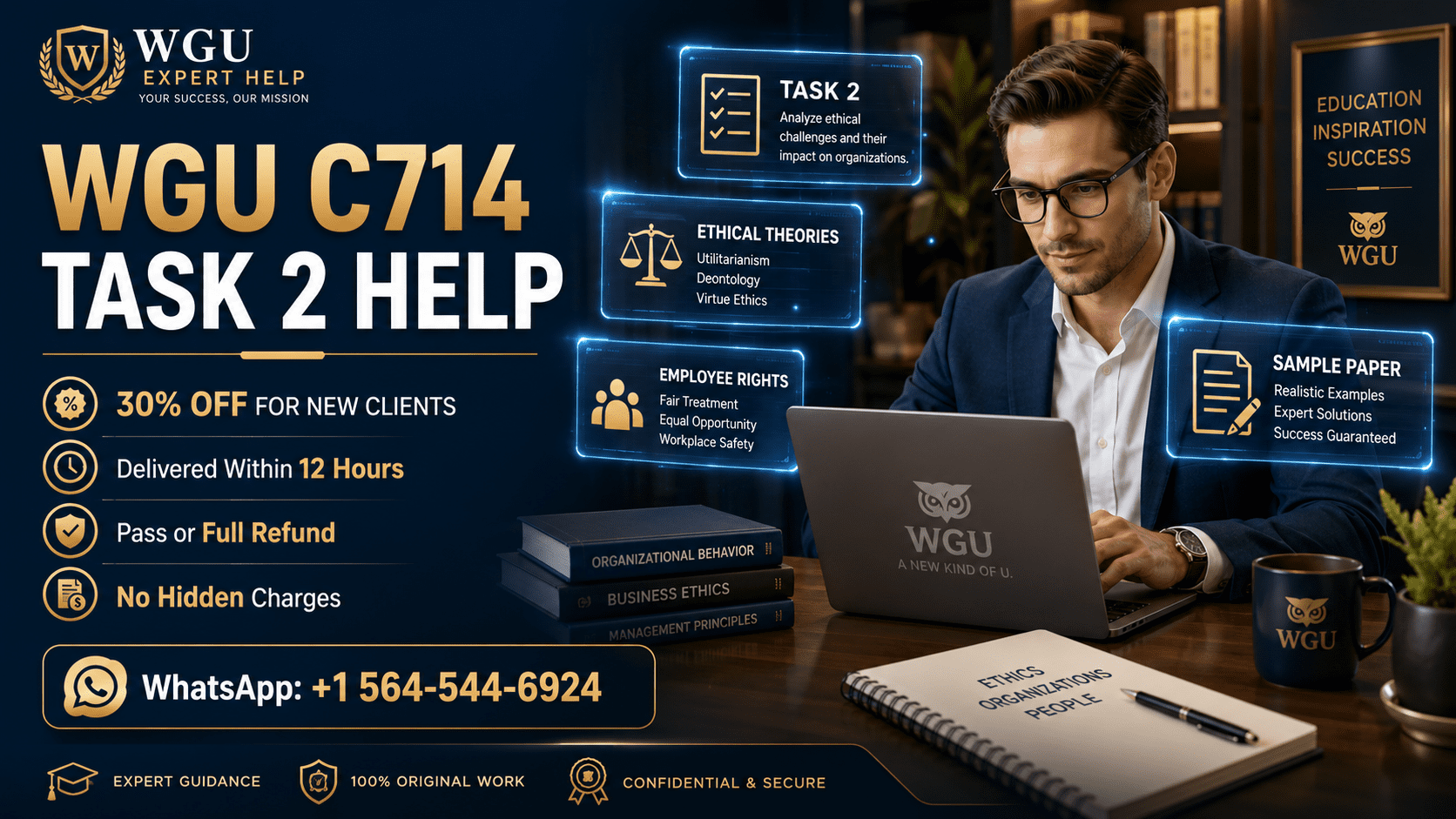WGU C714 Task 2 Help: Expert Guide, Tips, & Sample Paper