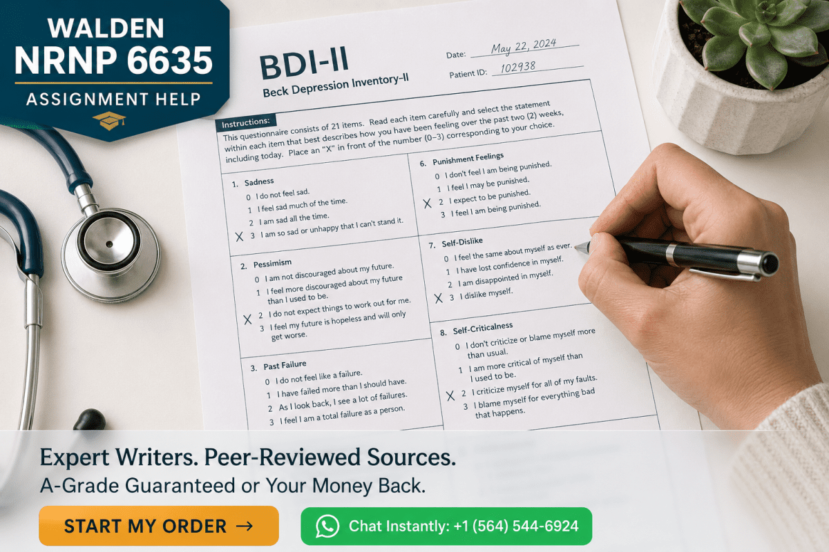 The psychiatric interview components and the Beck Depression Inventory-II (BDI-II)