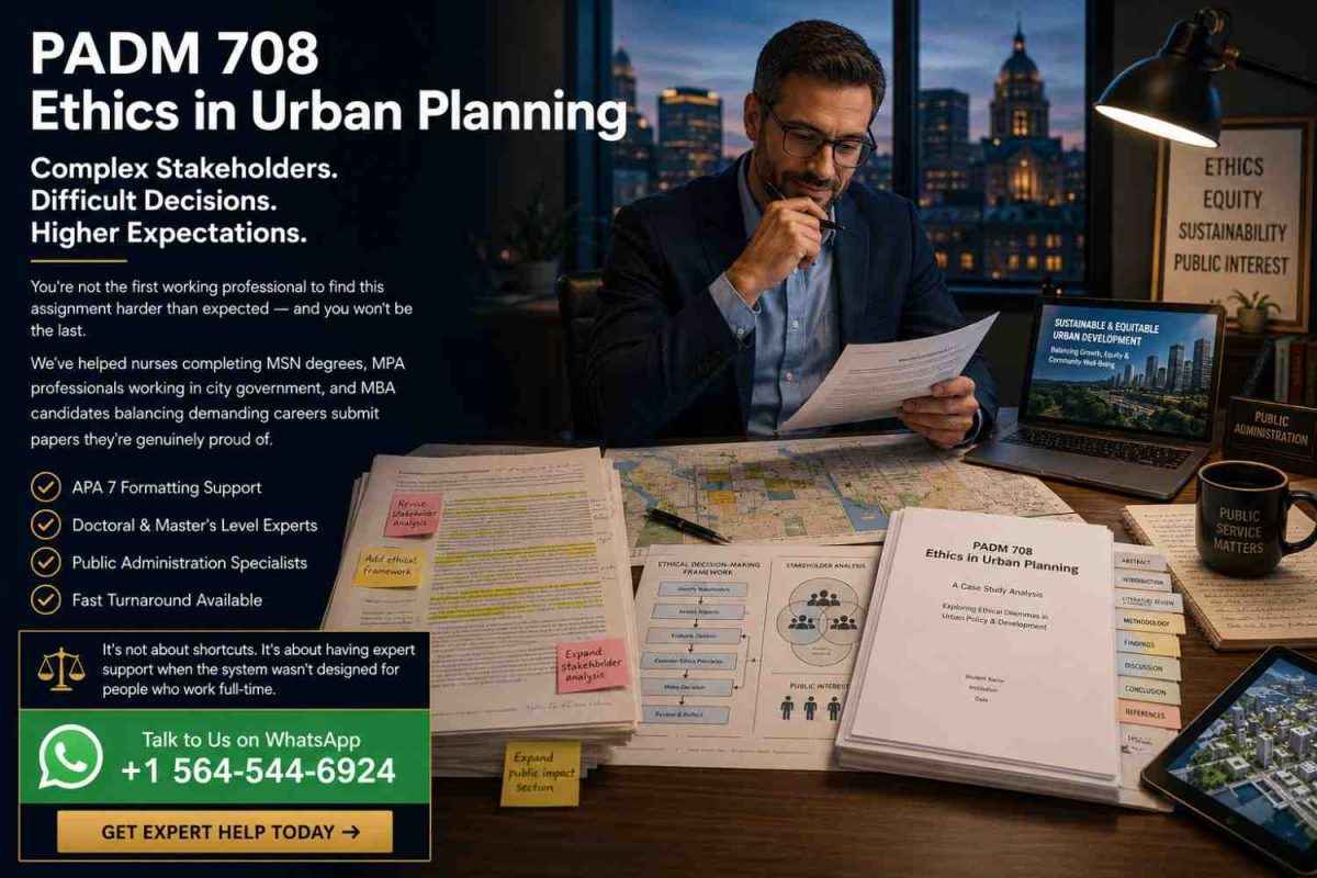PADM 708 Case Study