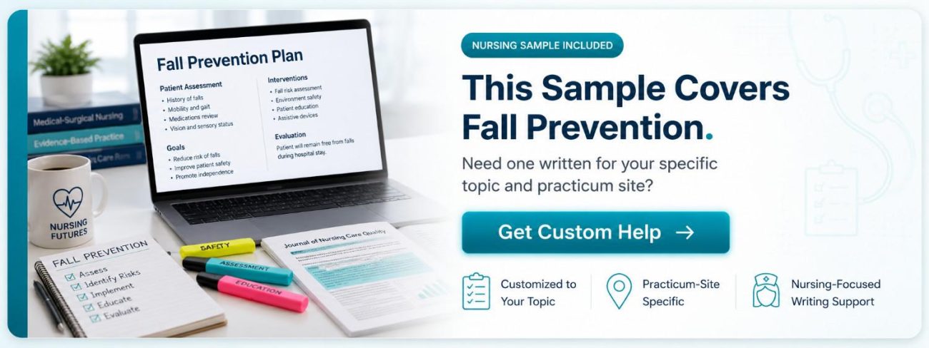 Fall prevention: nursing resources and support