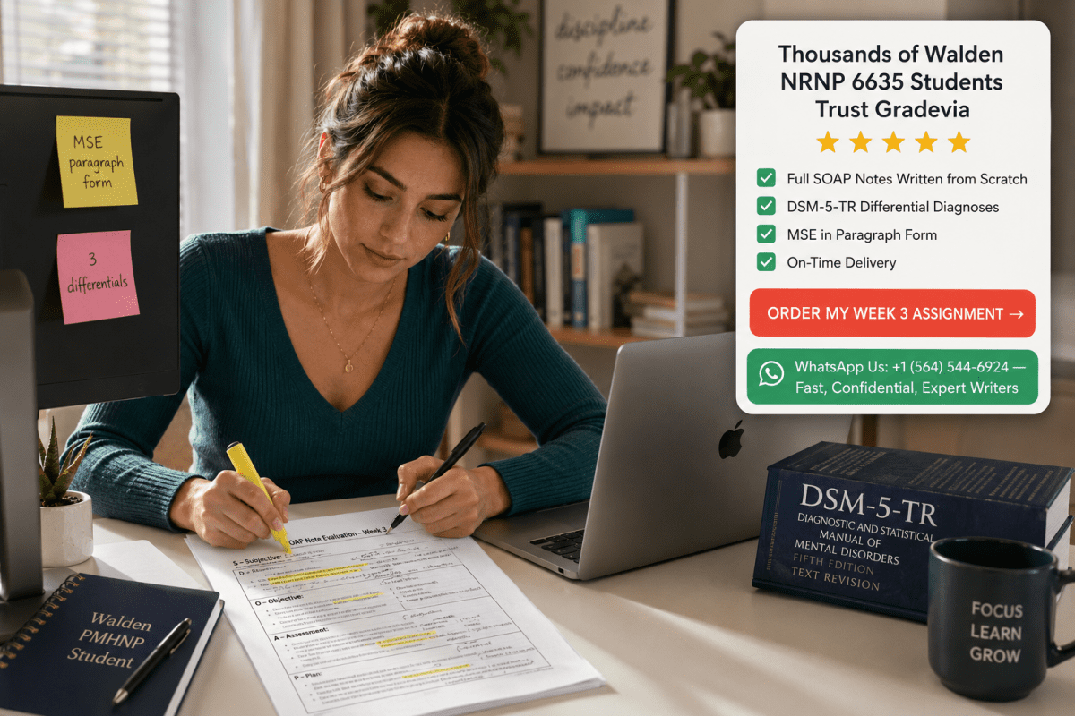 Comprehensive Psychiatric Evaluation for Mood Disorders: NRNP 6635 Week 3 Assignment Guide