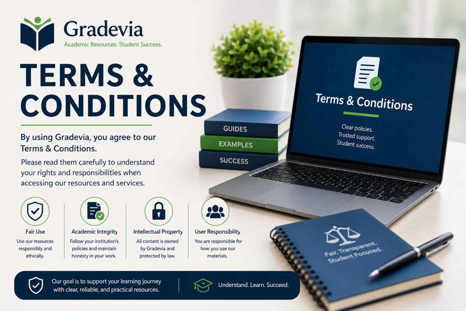 Terms & conditions overview layout