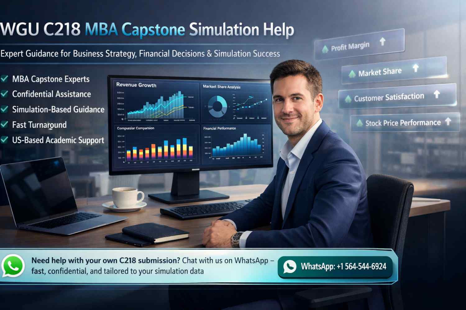 WGU C218 MBA Capstone Simulation Help