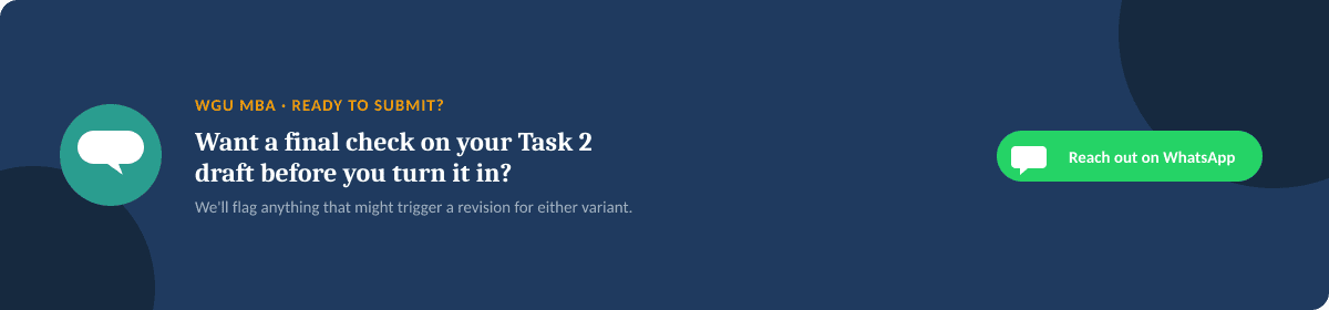 WGU C717 Task 2: How to Actually Pass Business Ethics (FZP1 & EKP1)