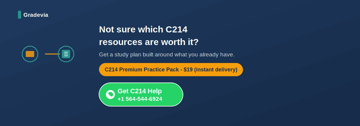 WGU C214 Objective Assessment