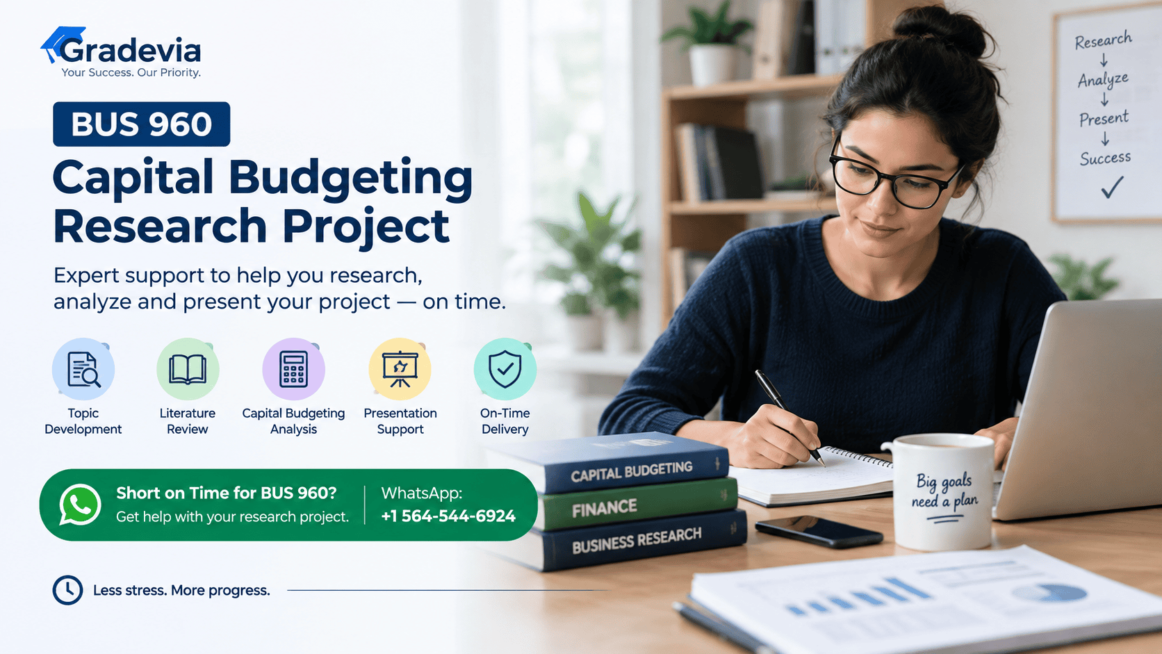 BUS 960 Capital Budgeting Research Project Guide: Topics, Paper Structure, Analysis, Tips & Example