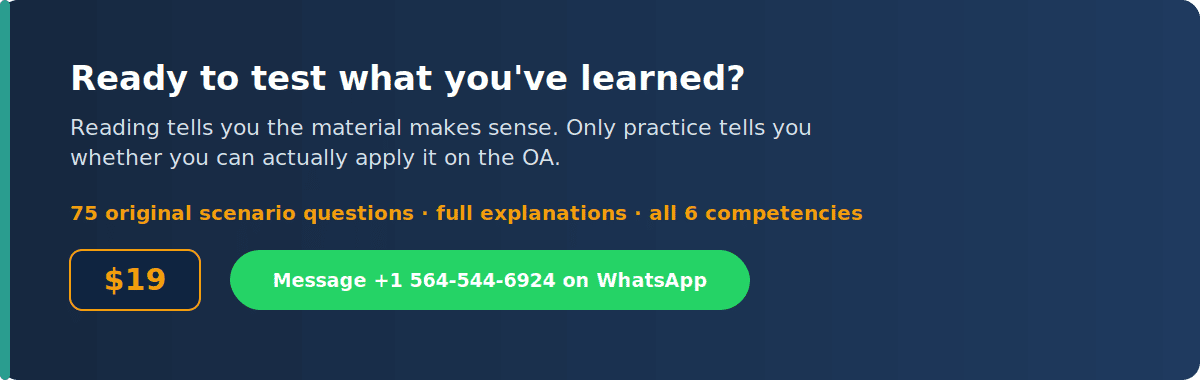 What Are Some Tips for Studying for the WGU C211 OA Exam?